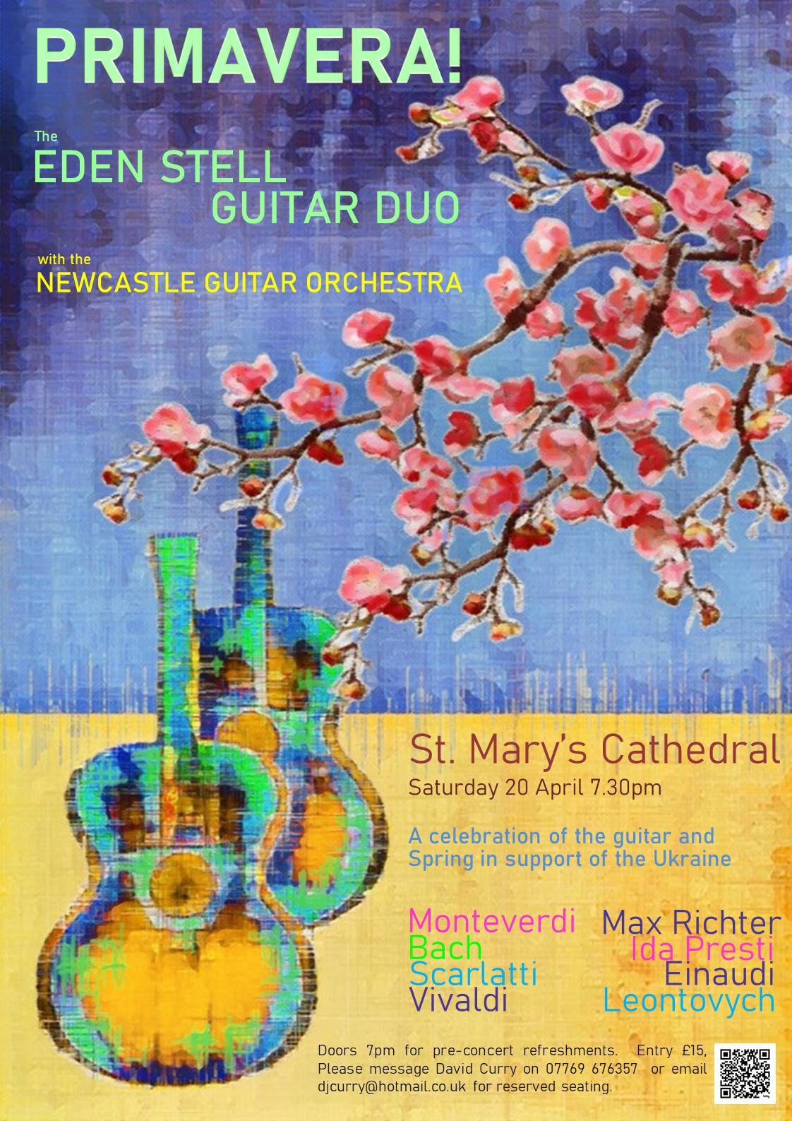 Primavera! Eden Stell Guitar Duo with the Newcastle Guitar Orchestra