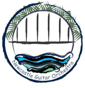 Newcastle Guitar Orchestra logo